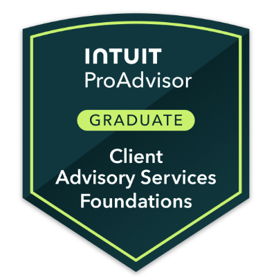 Intuit ProAdvisor – Client Advisory Services Foundations Graduate