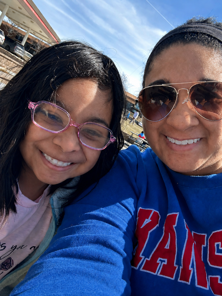 Laura with daughter