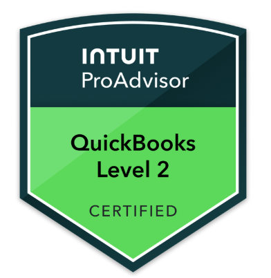 Intuit ProAdvisor – QuickBooks Level 1 Certified