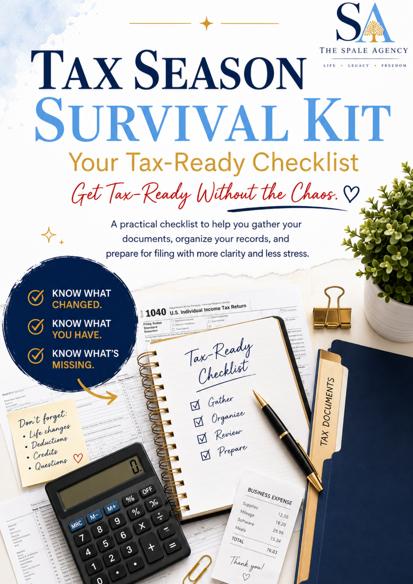 Tax Season Survival Kit