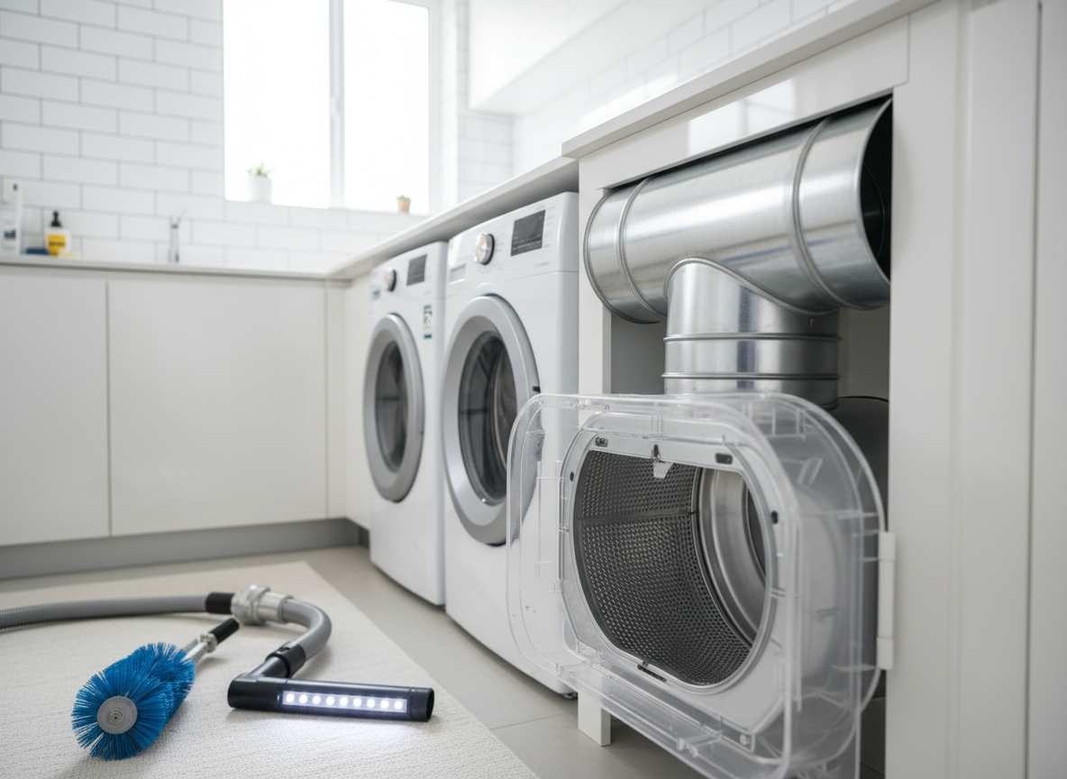 Dryer Vent Cleaning for Better Airflow and Dryer Safety