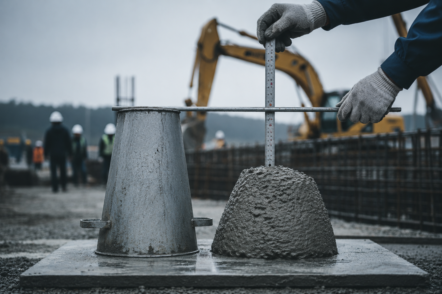 Concrete quality testing