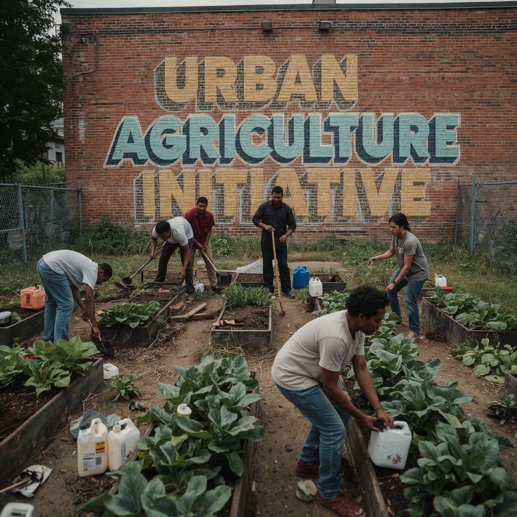 Hands in the Earth: Community Reclaims Vacant Ground