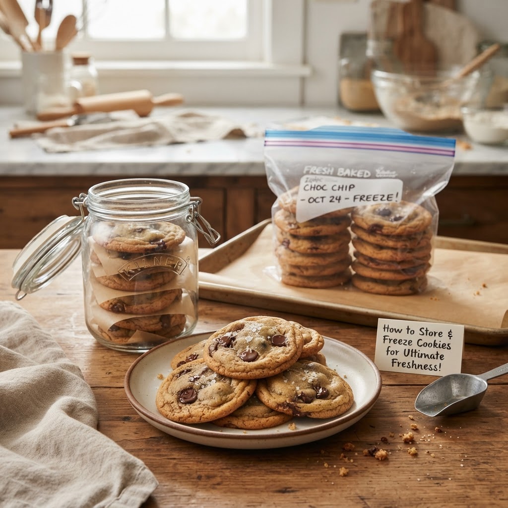 How to Store and Freeze Cookies to Keep Them Fresh Longer