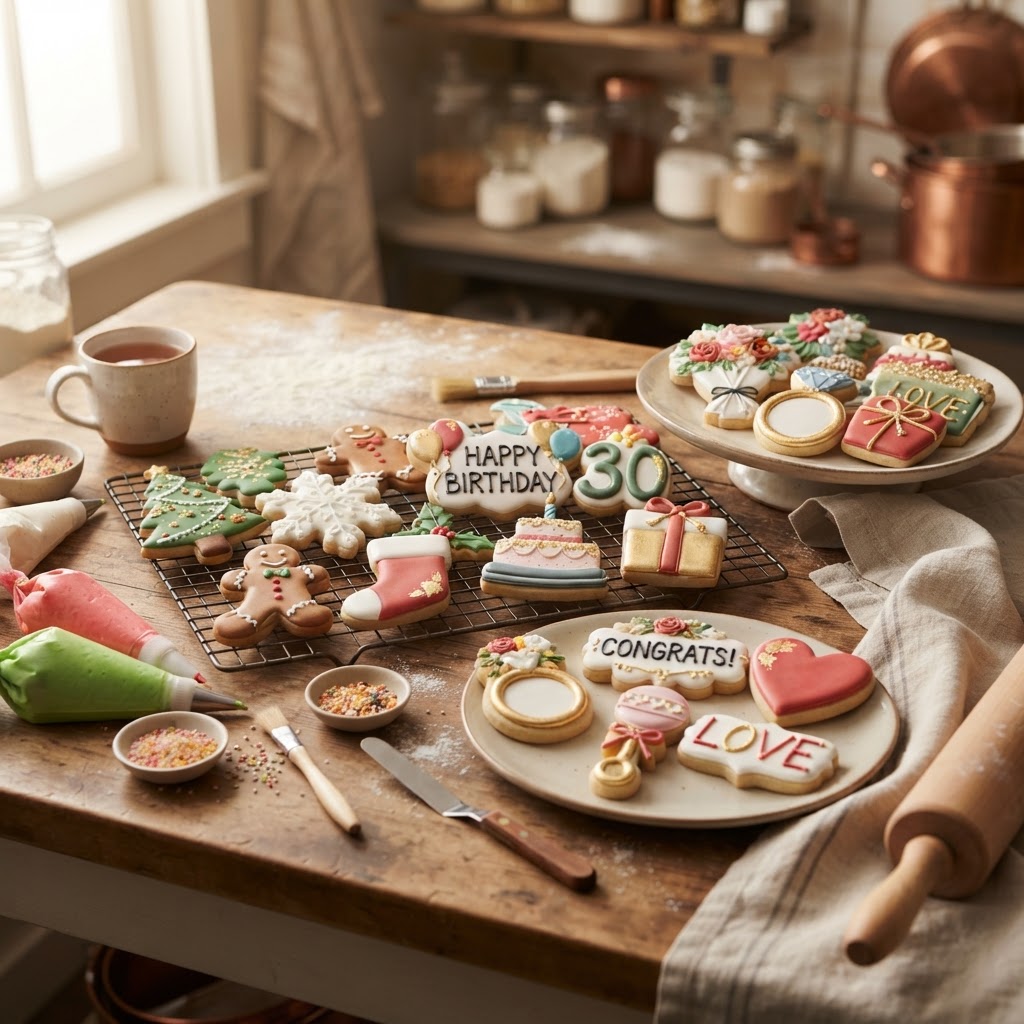 Cookie Decorating Ideas for Holidays, Birthdays, and Special Occasions
