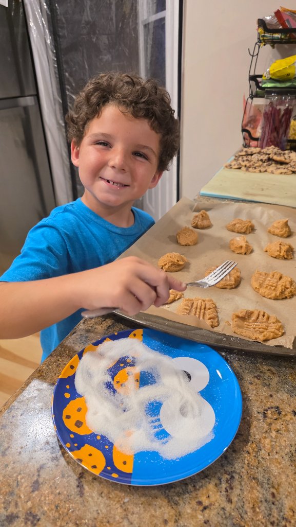 Indiana baking cookies