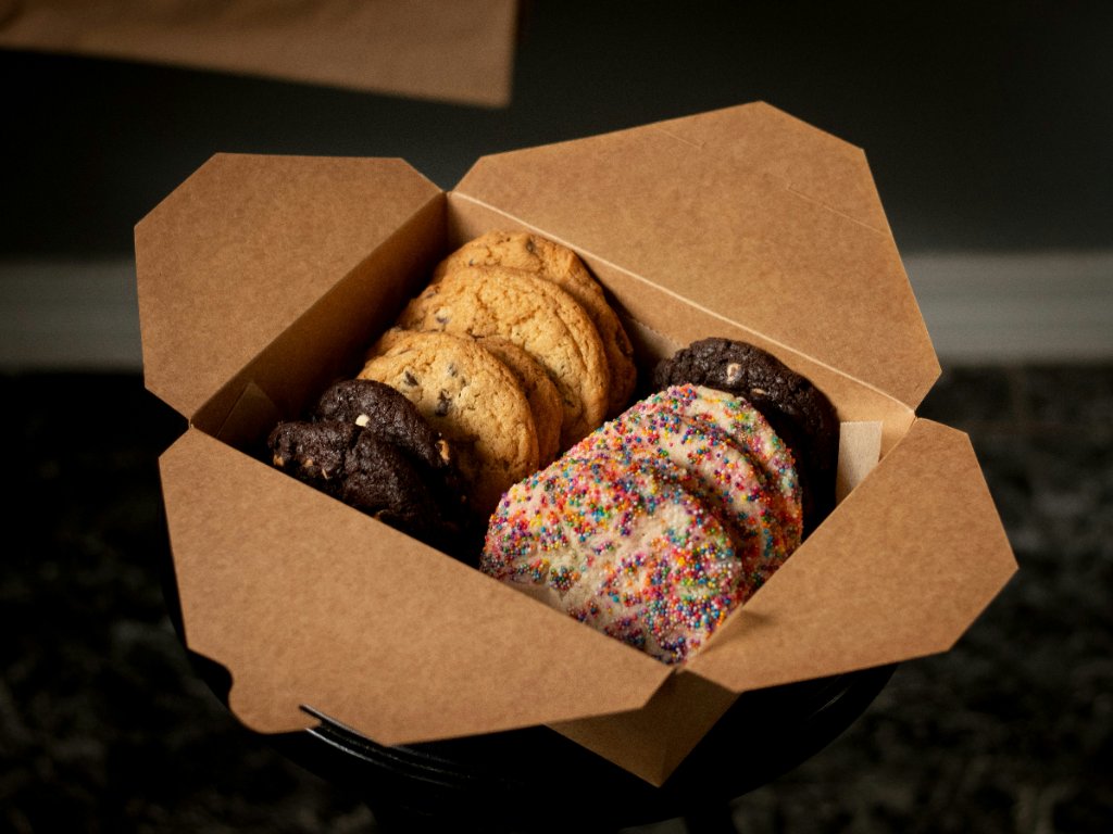 Six & Six cookie box