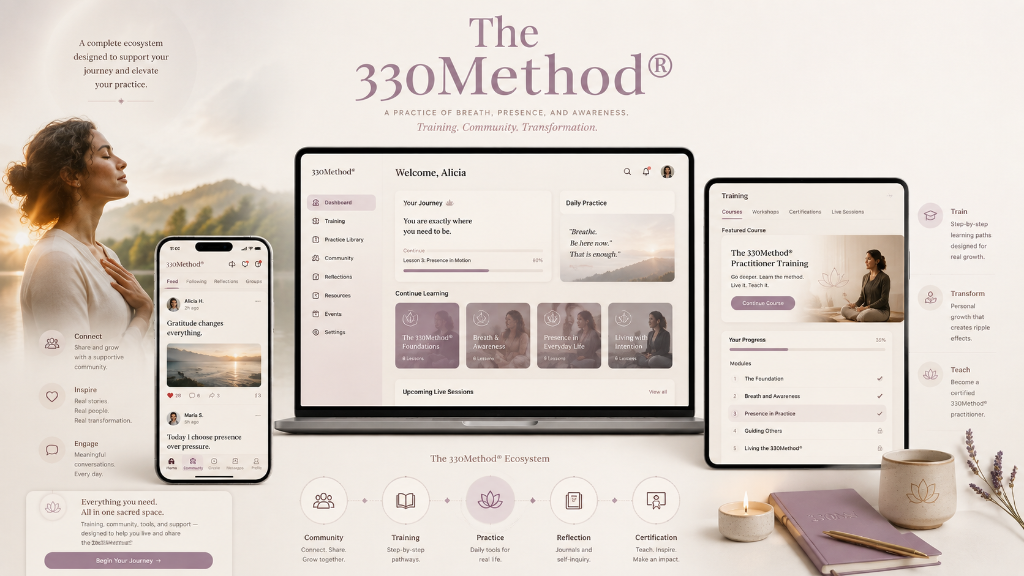 The 330 Method platform screenshot