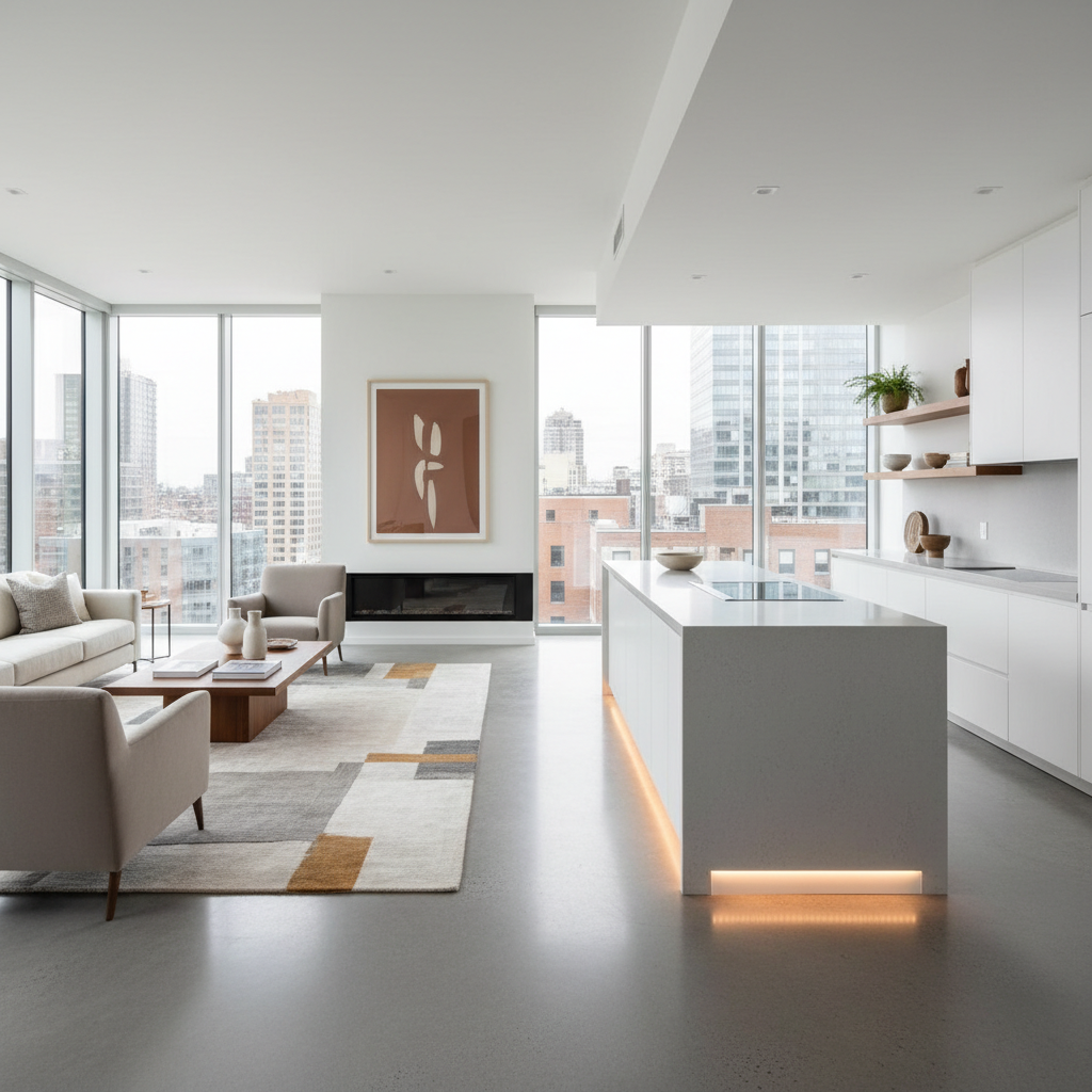 Luxurious interior design