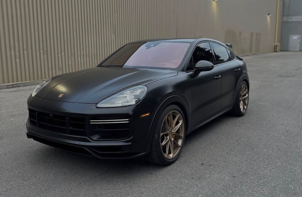 Porsche Cayenne Turbo GT matte PPF full body