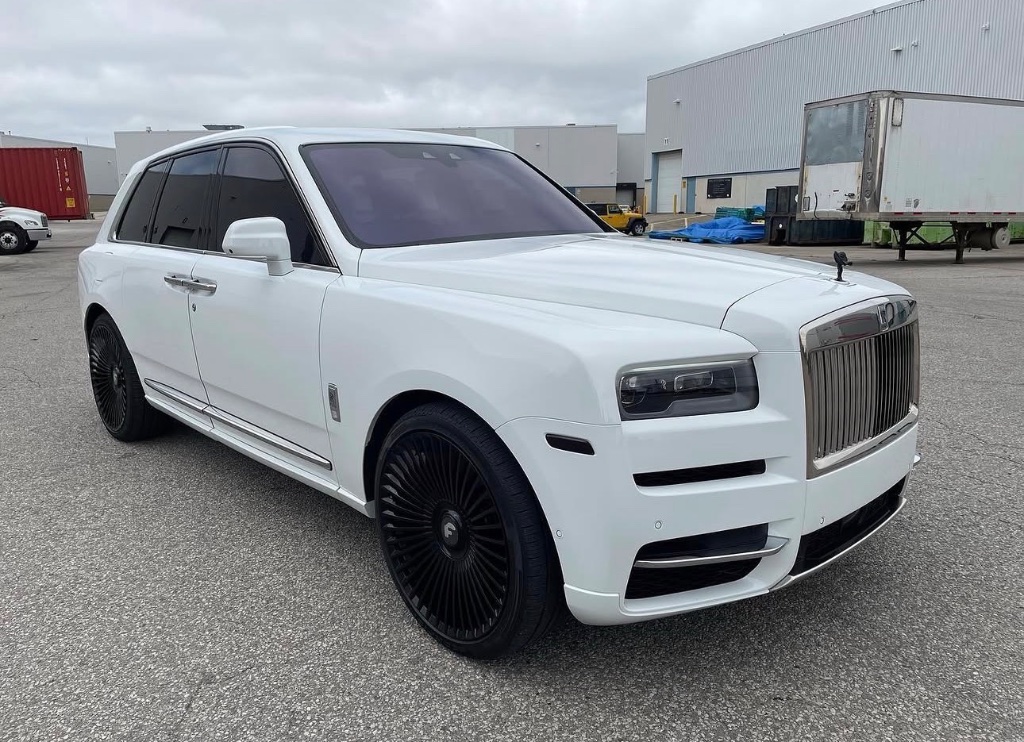 Rolls-Royce Cullinan front — ceramic tint and coating