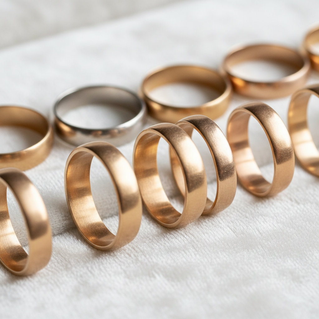 Classic wedding bands