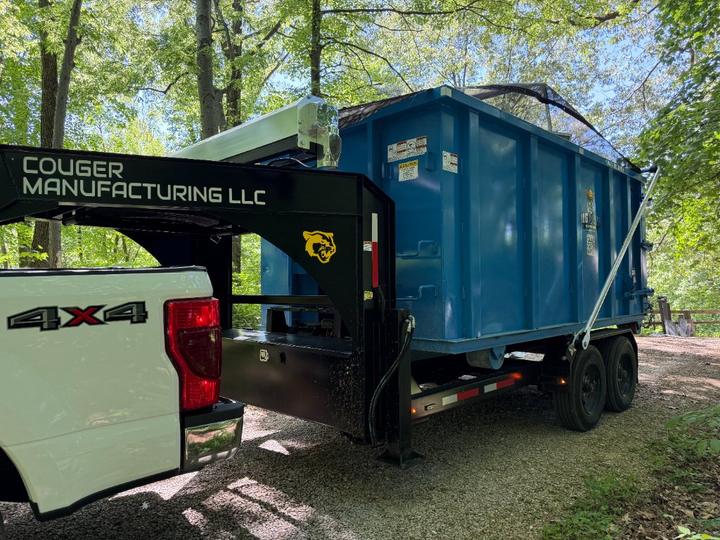 Big & Hook's truck and dump trailer - Evansville Indiana