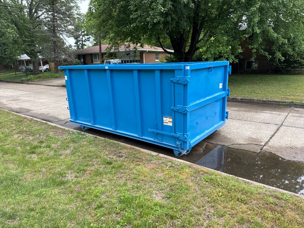 Big & Hook's 15 yard dumpster container