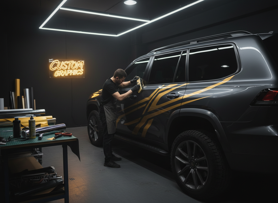 Vehicle Decals In Saskatoon at Tint King in Saskatoon