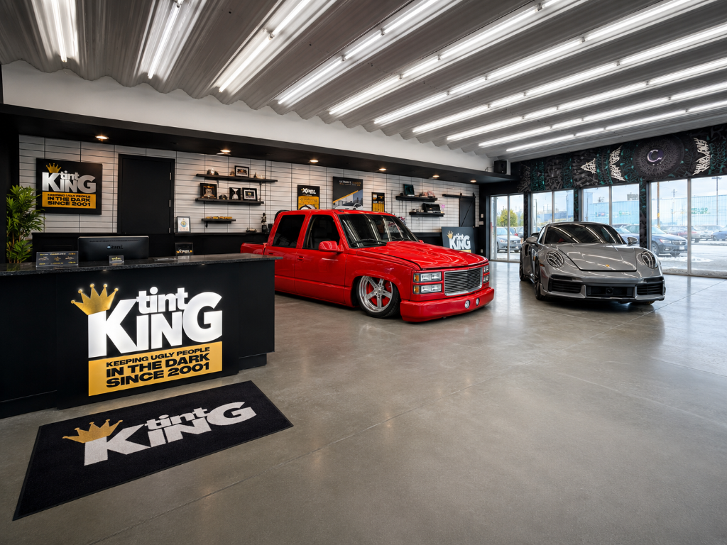 Tint King automotive and residential tinting shop in Saskatoon
