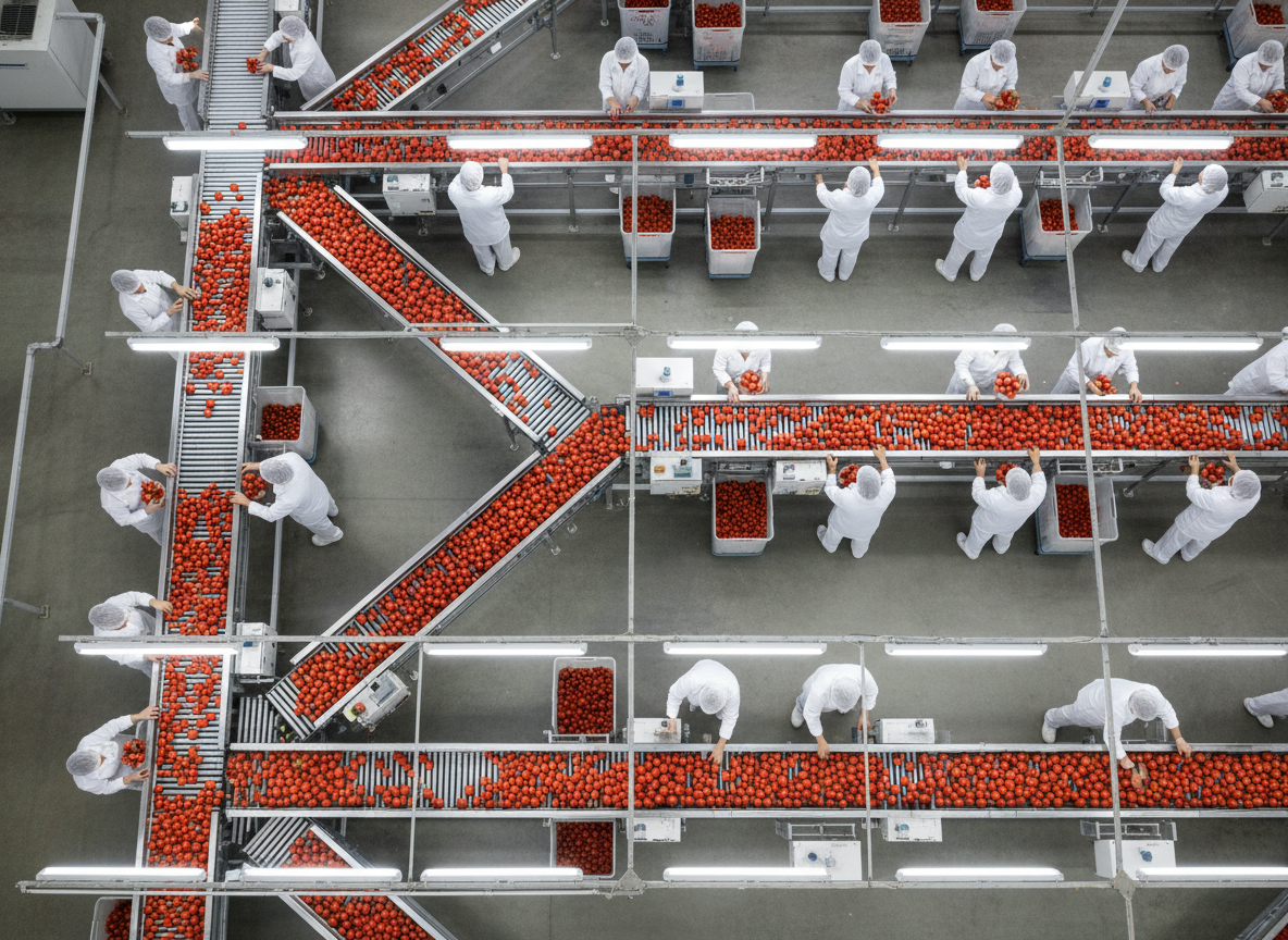 Sorting and grading facility