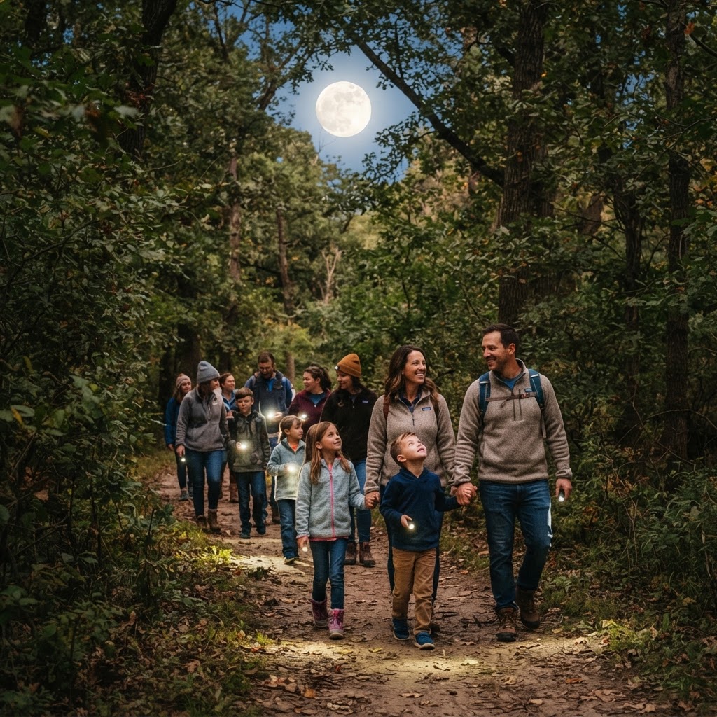 Full Moon Hike at Fontenelle Forest - September Edition