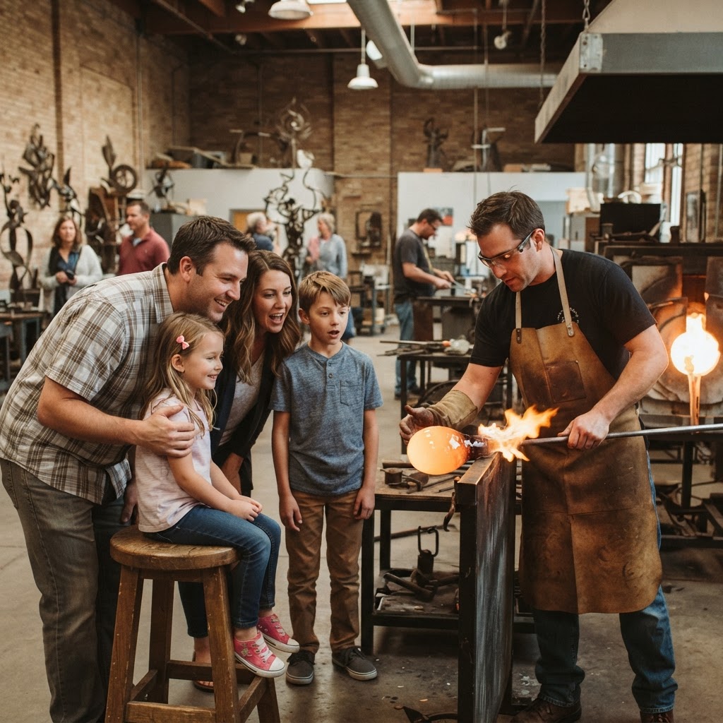 The Hot Shops Art Center: Where Omaha Makes Art With Fire and Steel