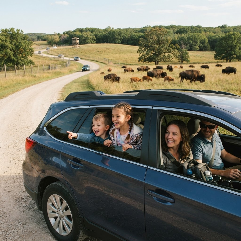 Lee G. Simmons Wildlife Safari Park — Drive-Through Adventure