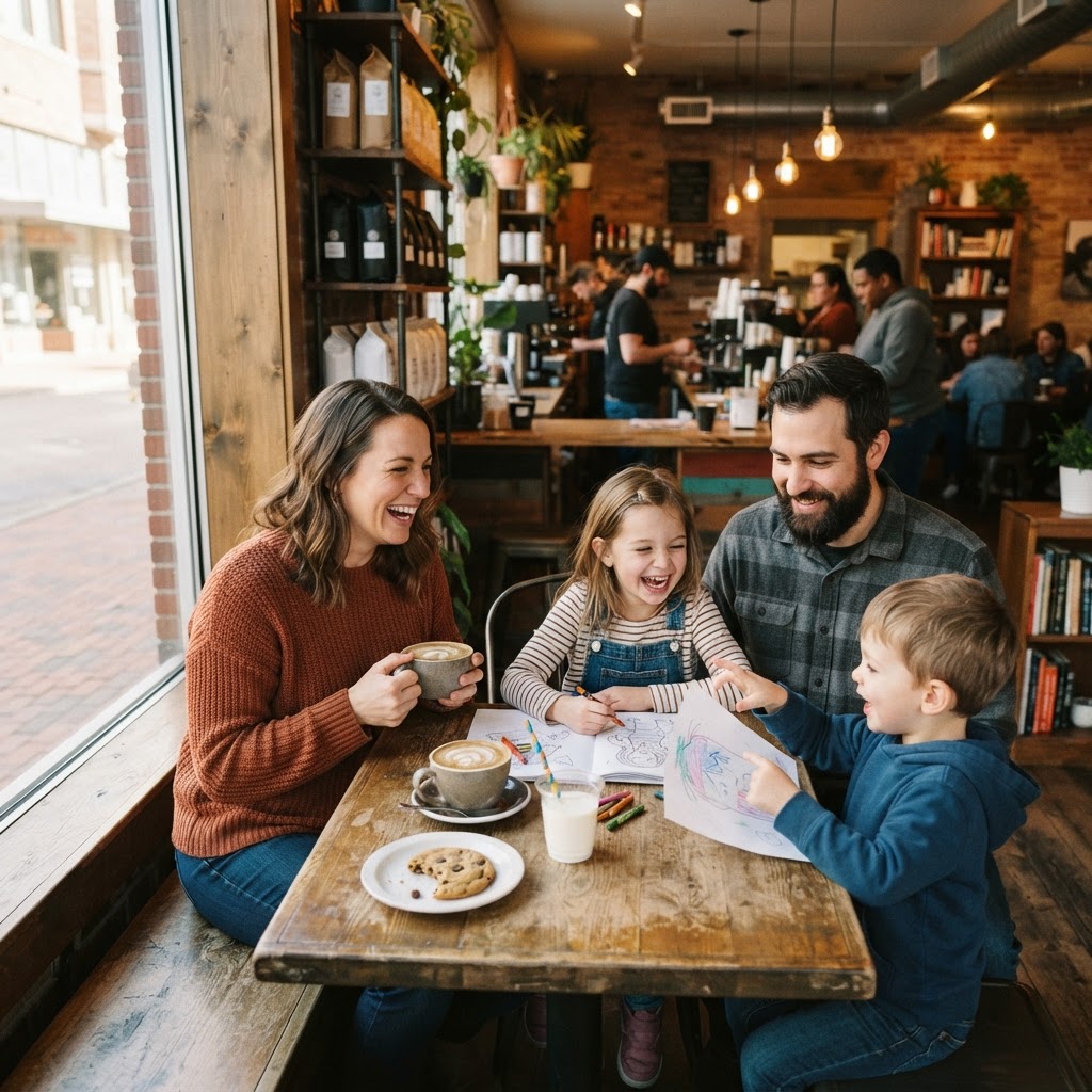 Cozy Omaha Coffee Shops That Welcome Kids