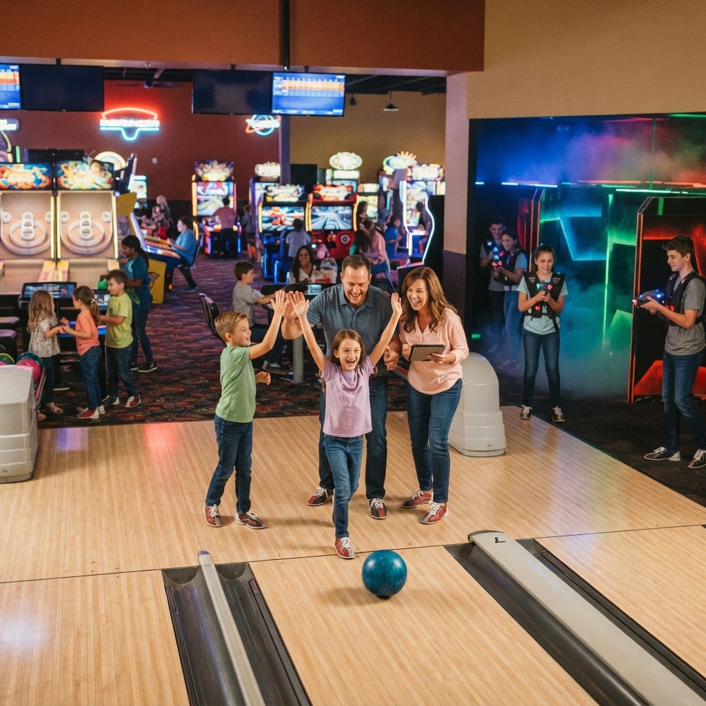 Best Family Entertainment Centers in Omaha: Bowling, Arcades and Laser Tag
