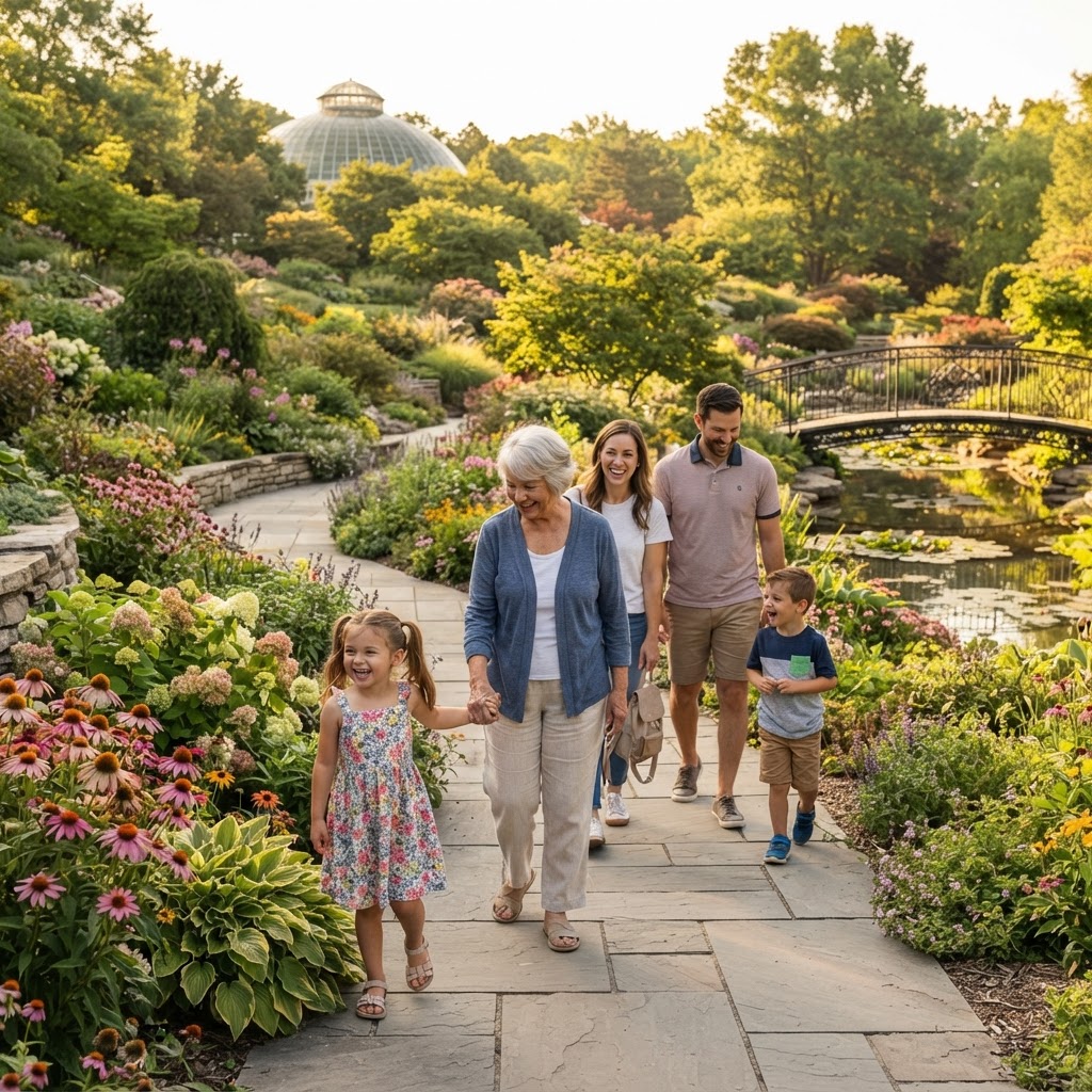 Lauritzen Gardens: Omaha's 100-Acre Botanical Paradise