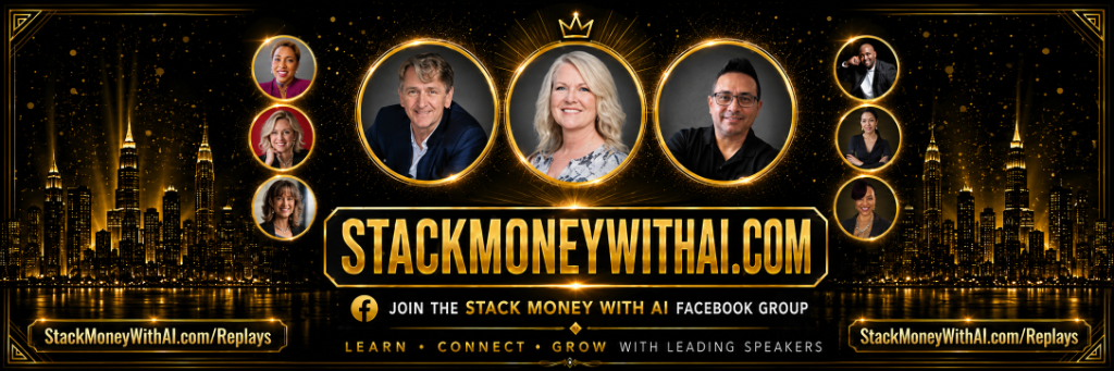 Stack Money With AI — Join the Facebook Group. Learn, Connect, Grow with Leading Speakers