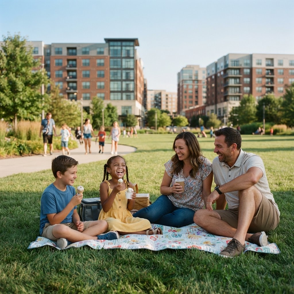 Midtown Crossing With Kids: Omaha's Turner Park