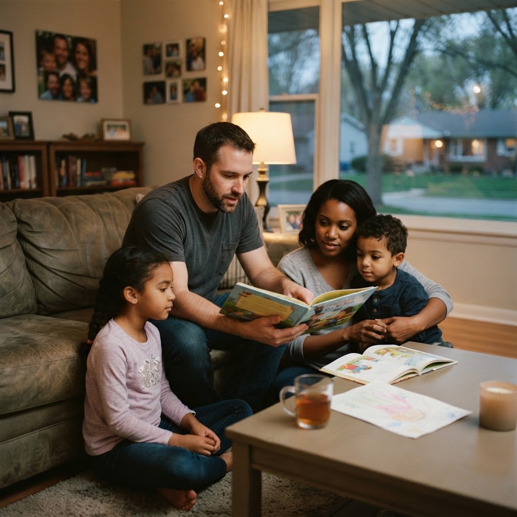 Building Faith at Home: Simple Family Devotions for Busy Omaha Parents