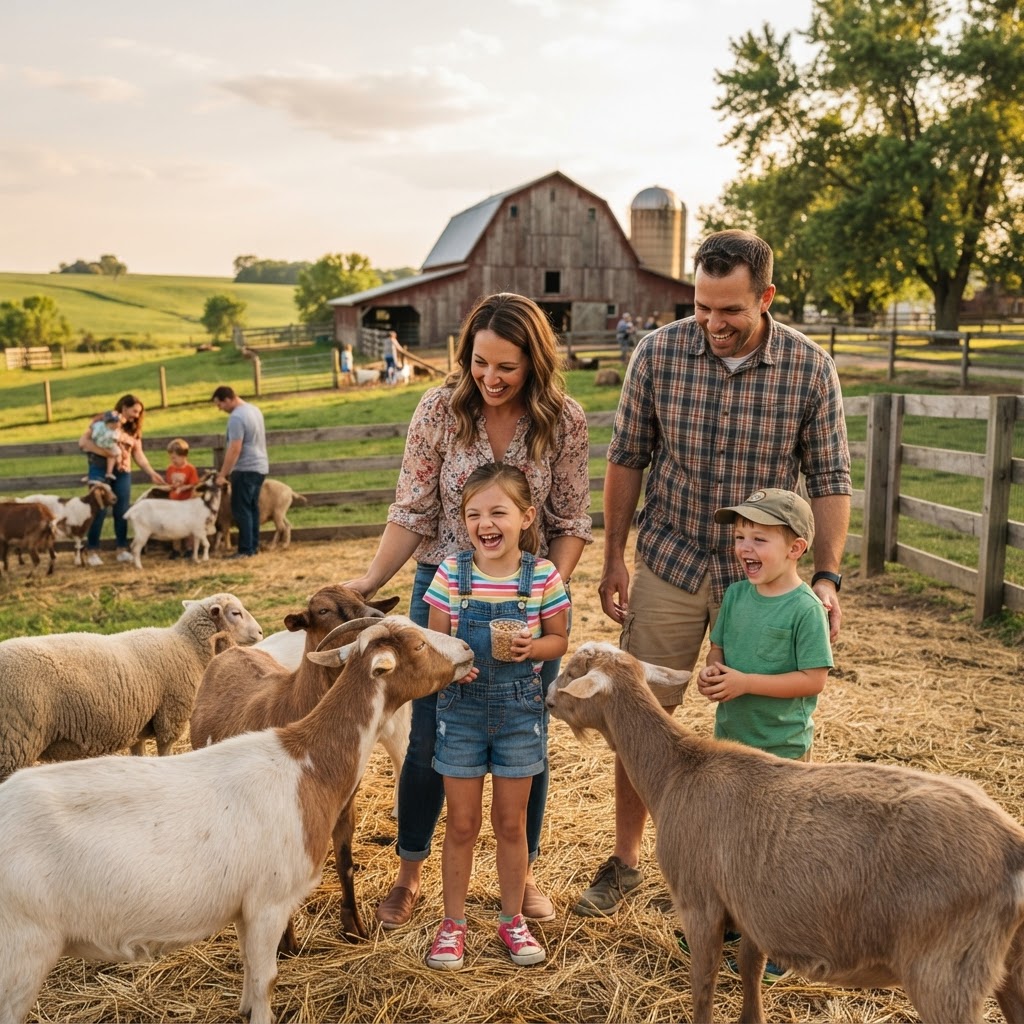 The Best Farms and Petting Zoos Near Omaha for Families