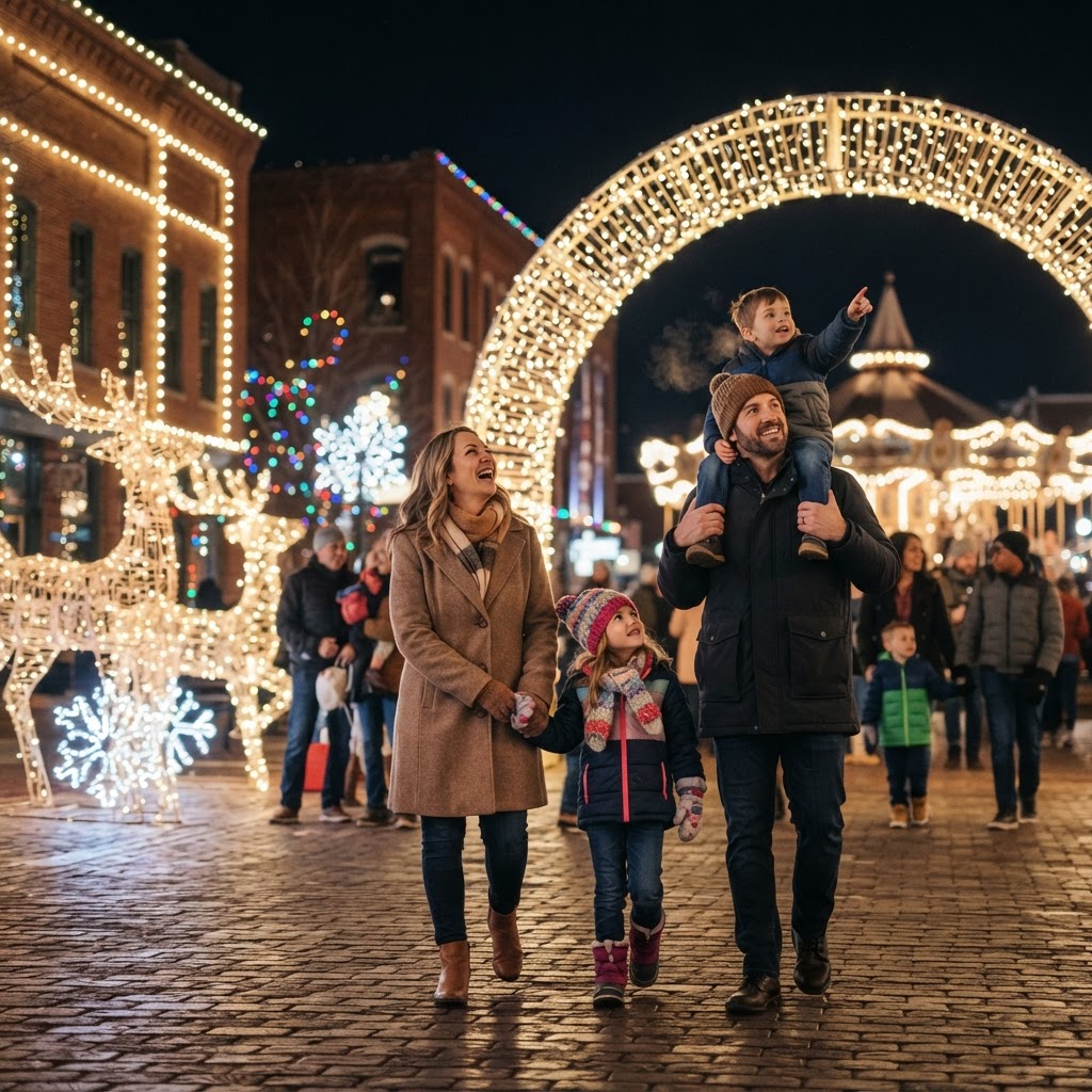 Your 2026 Omaha Holiday Lights and Events Planner for Families