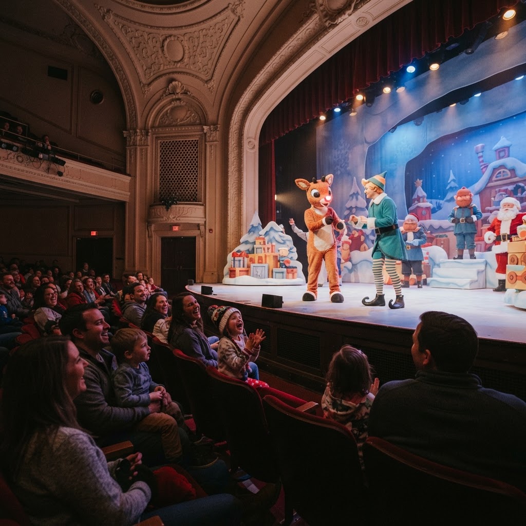 Rudolph the Red-Nosed Reindeer at The Rose Theater