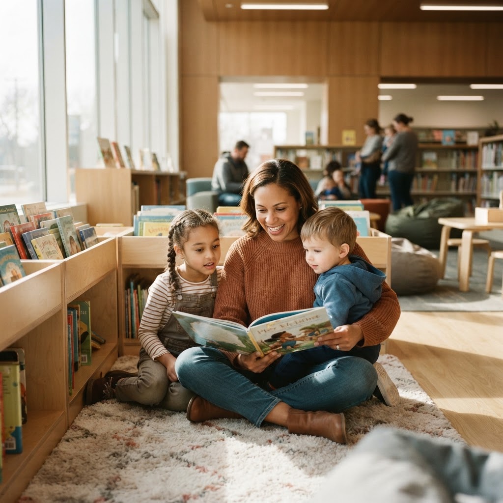 The Power of Reading Aloud to Your Children — Start at the Omaha Public Library