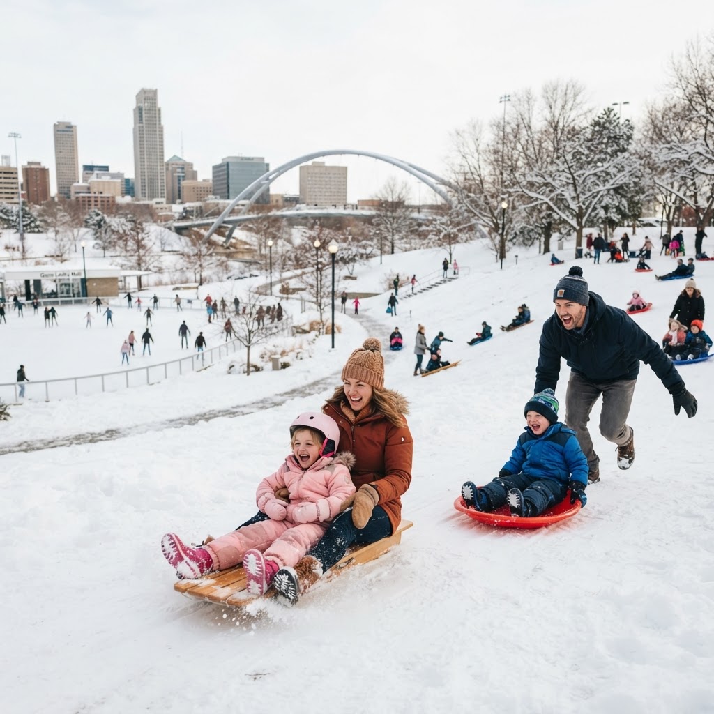 Winter Fun in Omaha: Sledding, Ice Skating and Snow Days