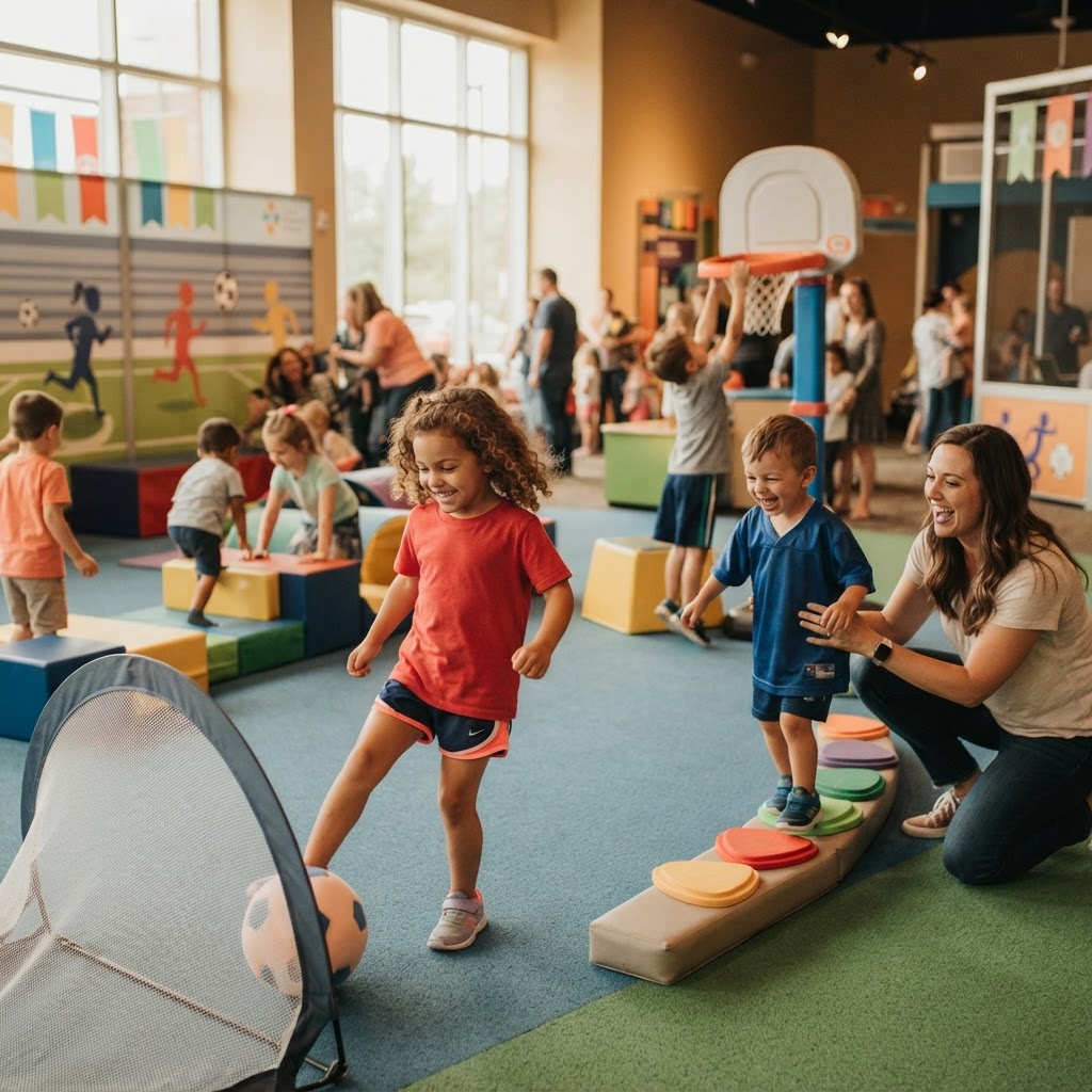 Super Sports² at Omaha Children's Museum
