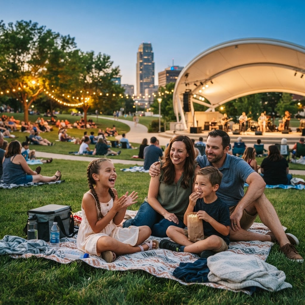 Live on the Lawn: Free Summer Concerts at Gene Leahy Mall in Omaha