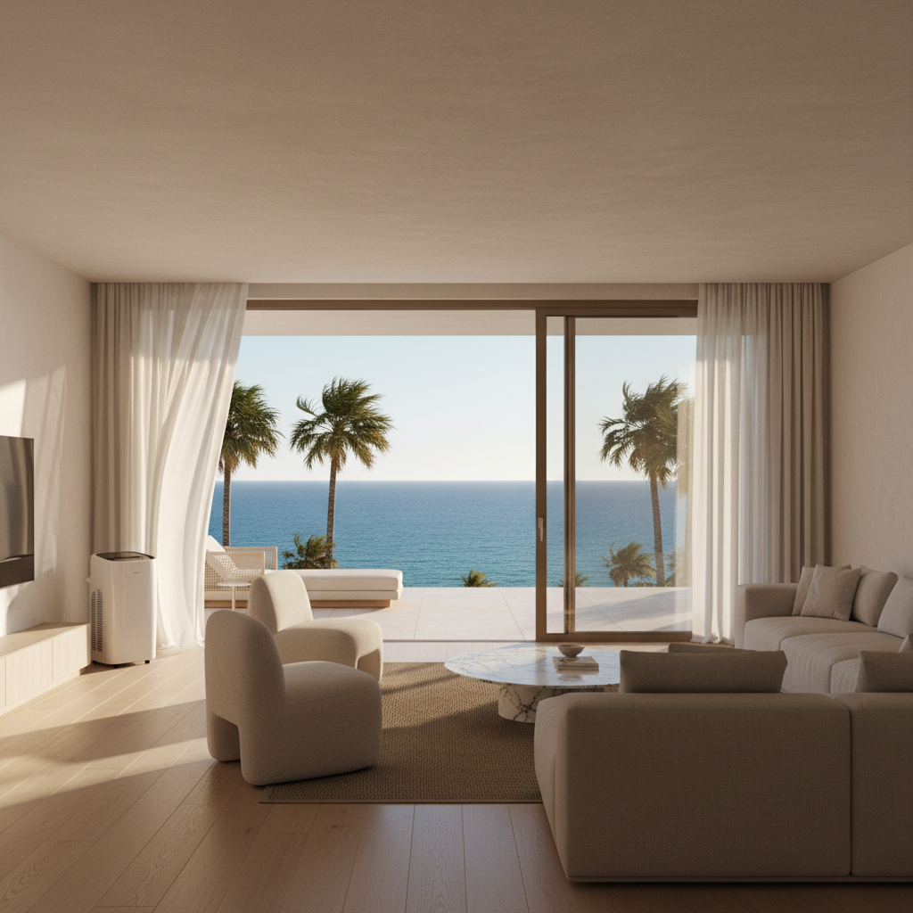 Modern AC interior in Cyprus