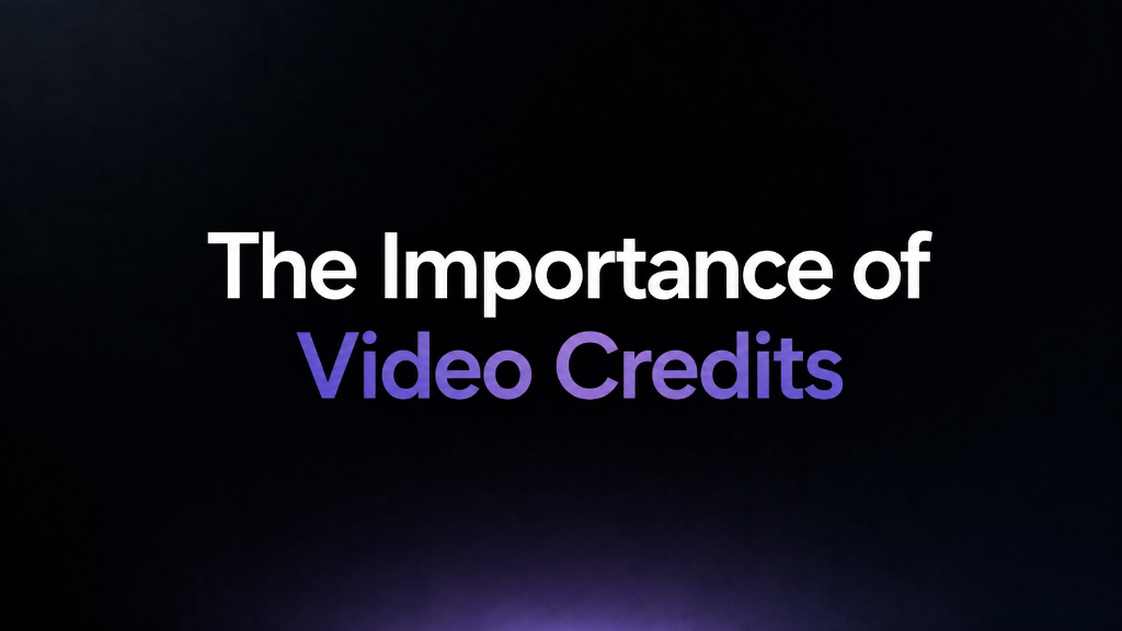 Film Credits Order: Guide for Movies, Shorts & Videos