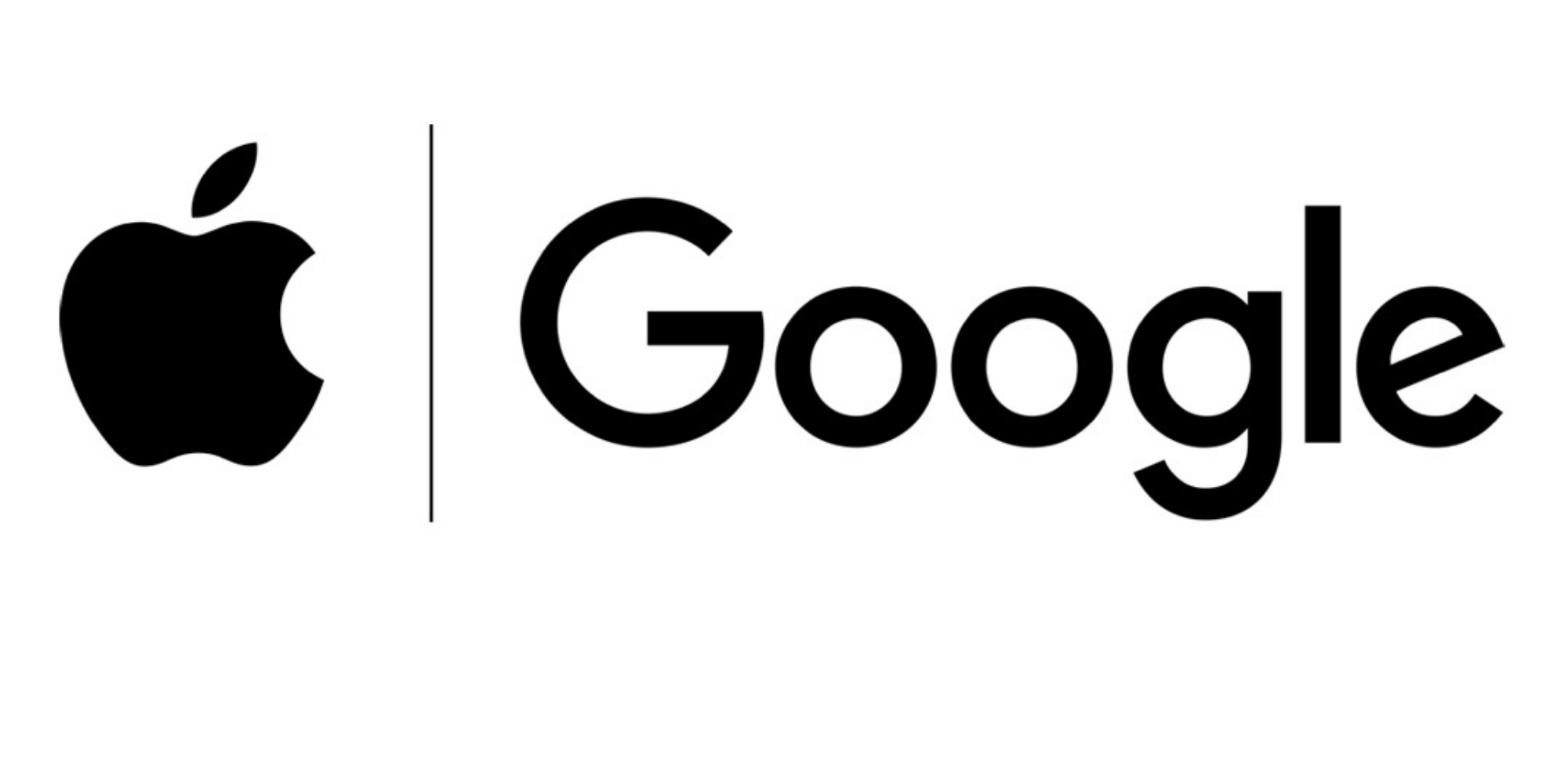 Apple | Google logo