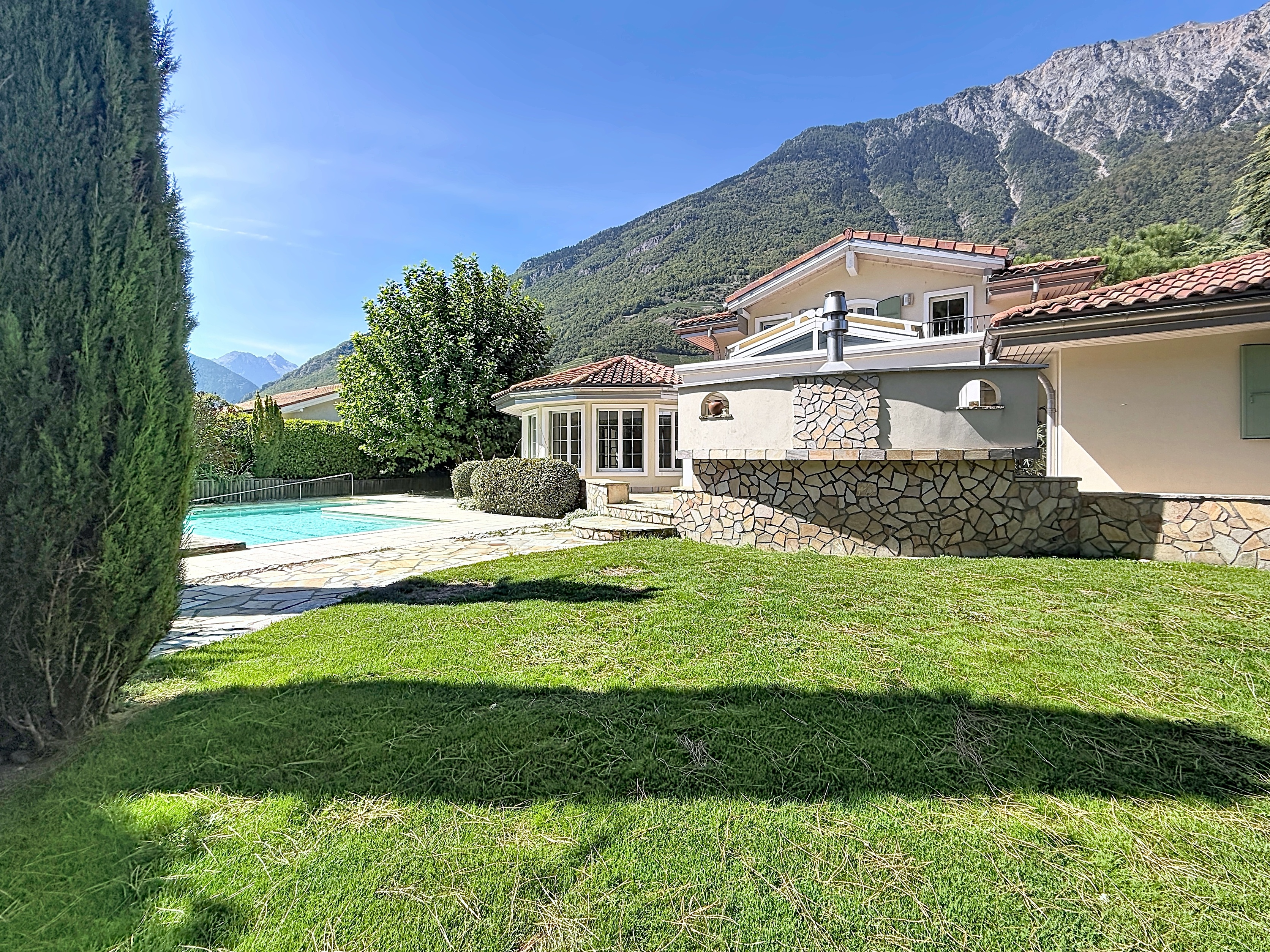 Villa avec piscine à Fully