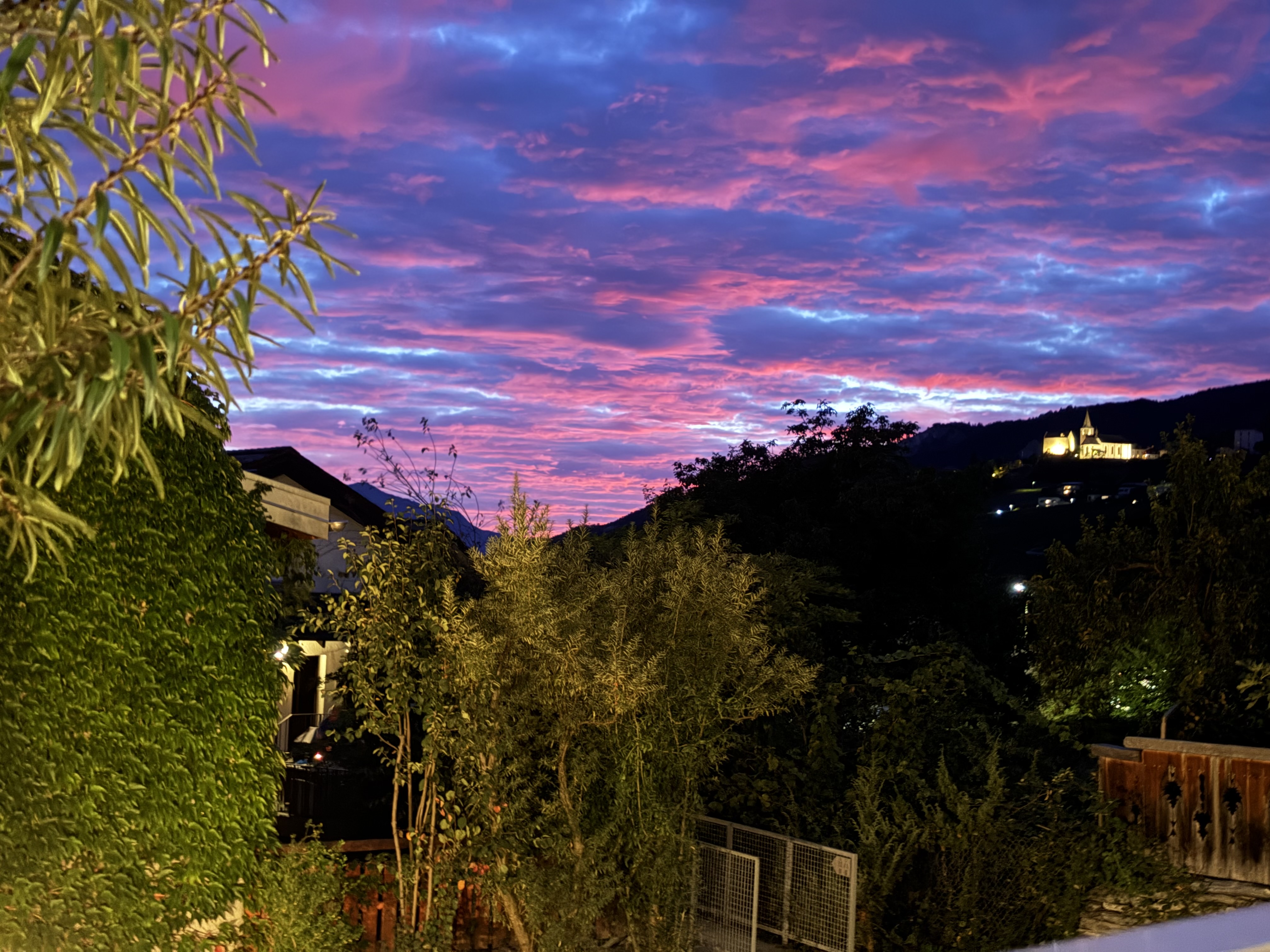 Quand le Valais nous offre un spectacle pareil… 💜