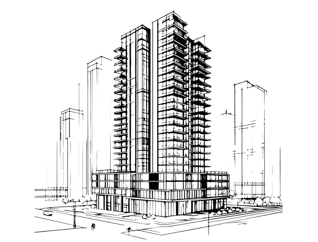 Architectural sketch