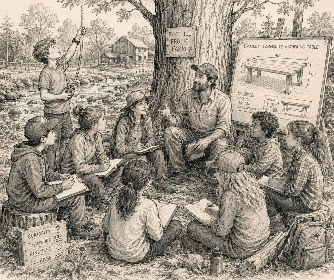 Learning Expeditions at Foothill Frolic Farm