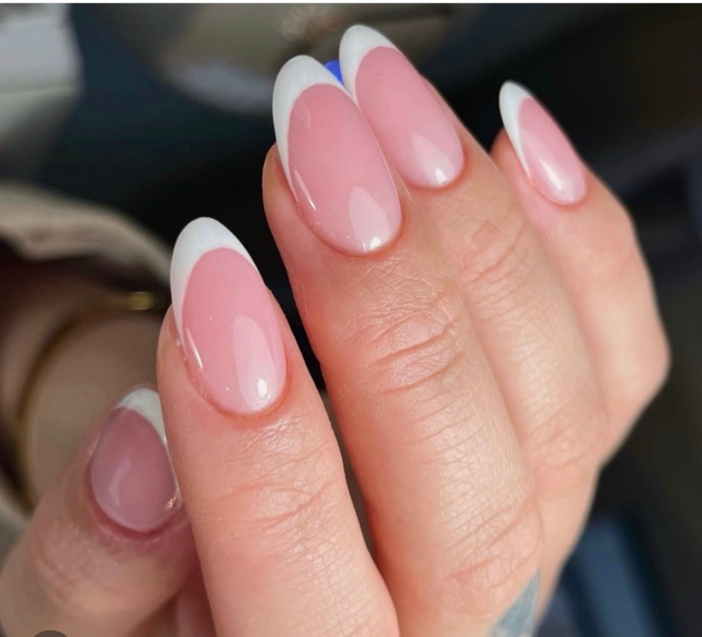 Classic French manicure