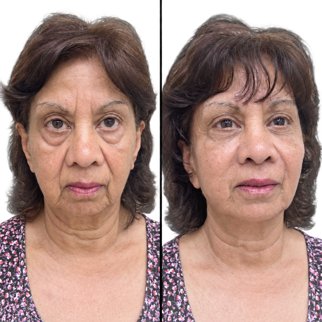 Full Face Rejuvenation — Before & After