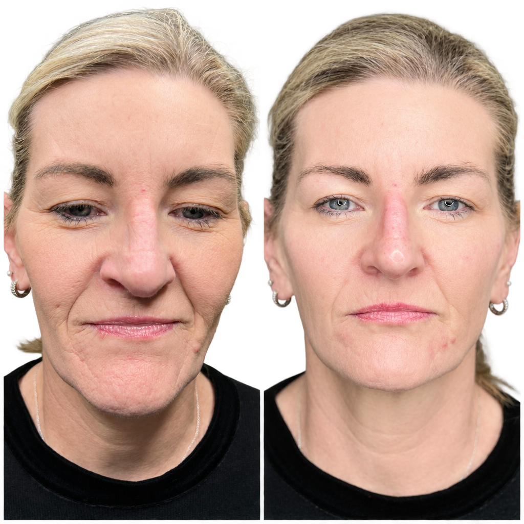 Moderate Facelift — Before & After