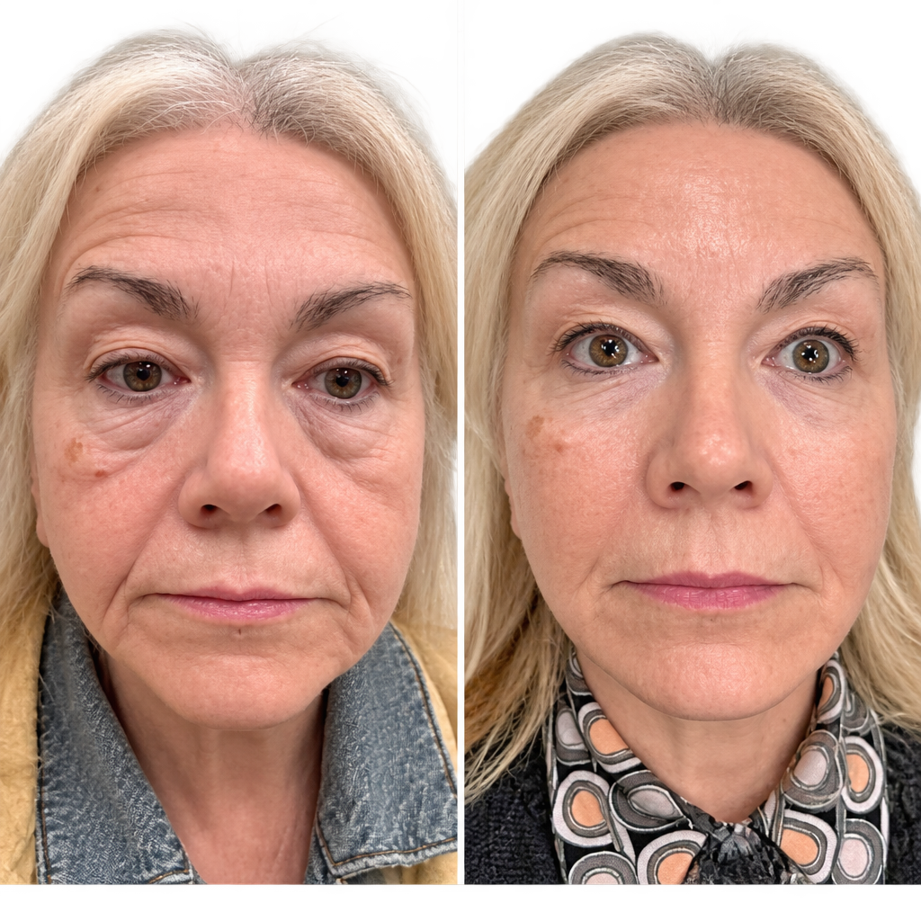 Liquid Facelift Moderate — Before & After