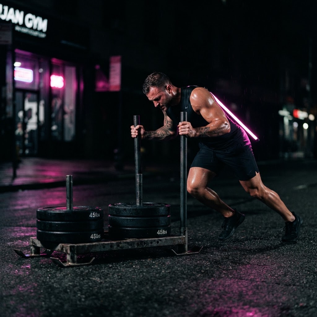 Sled Push (alternatief)