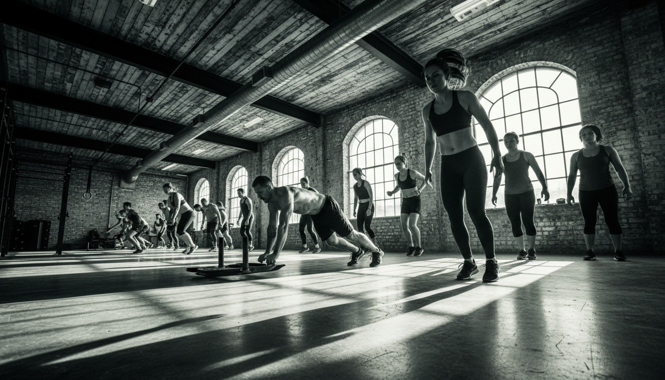 Sporters in actie in Hengelo